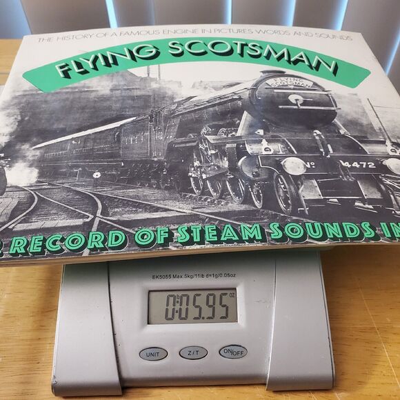 Flying Scotsman History of Famous Engine in Words Pictures & Sounds with Vinyl - Picture 9 of 9